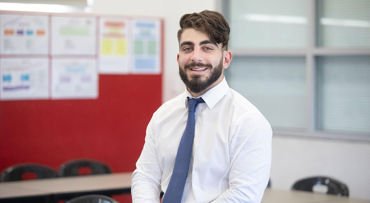 Stephen Belekas History and Religion teacher at St Paul's Catholic College Greystanes