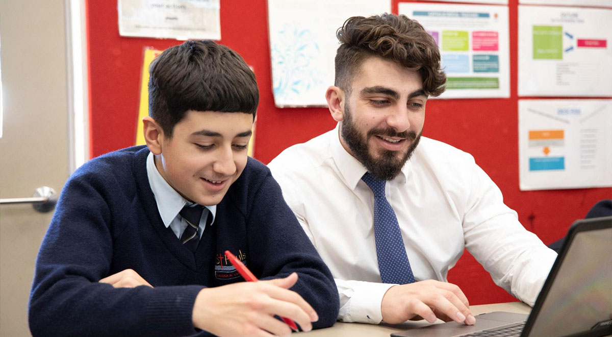 Stephen Belekas History and Religion teacher at St Paul's Catholic College Greystanes