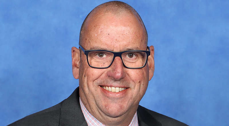 Principal Paul Finneran at St Pauls Catholic College Greystanes