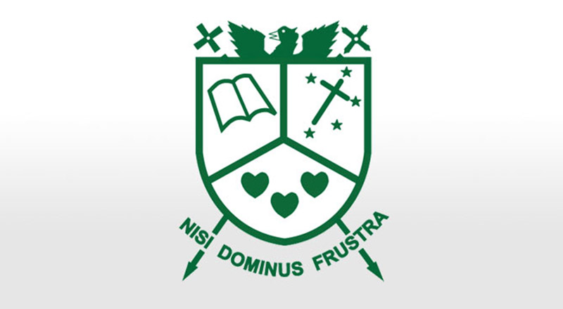 Newman high crest at St Pauls Catholic College Greystanes
