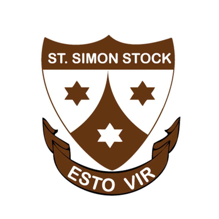 Crest for St Simon Stock High School Greystanes