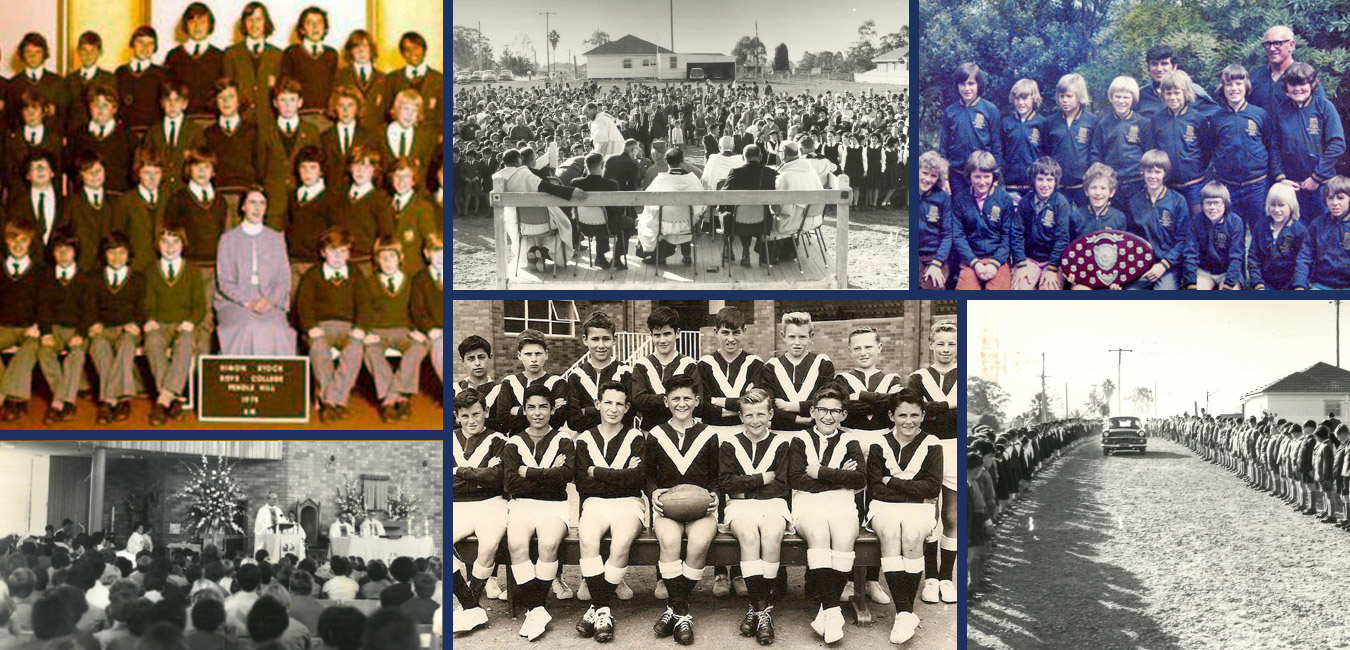 Archive photos of St Simon Stock Greystanes